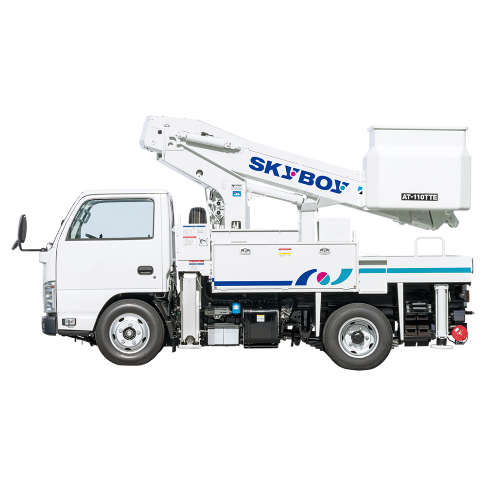 法面工事 トラック式高所作業車