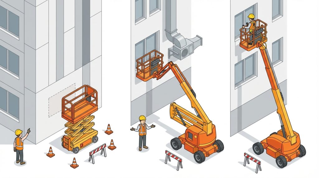 高所作業車 高さ 選び方