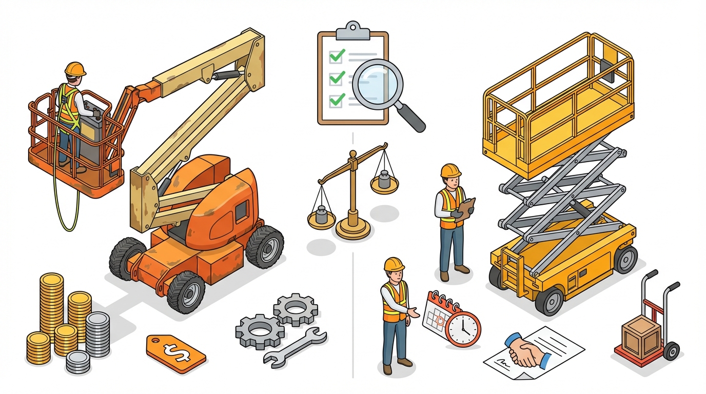 高所作業車 中古 レンタル