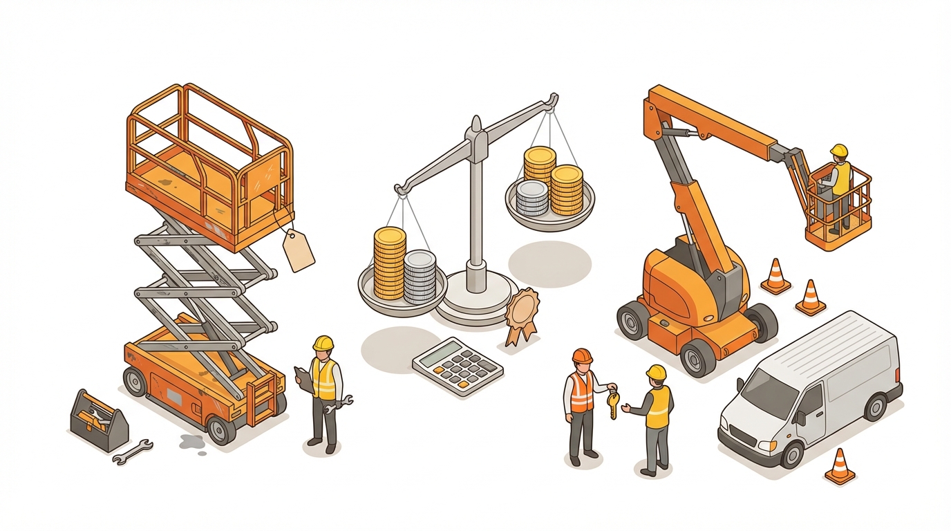 高所作業車 中古 レンタル